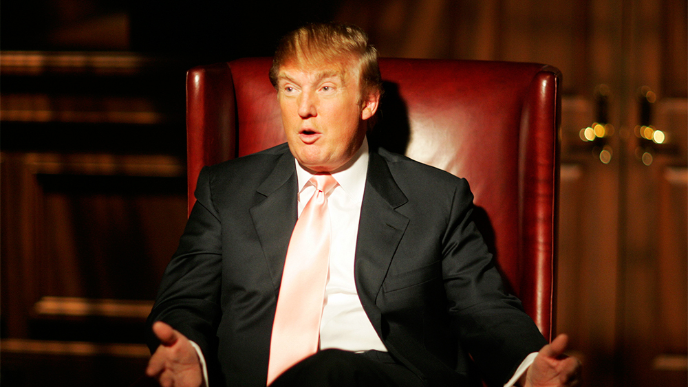 Donald Trump In Boardroom Big Personal Brand